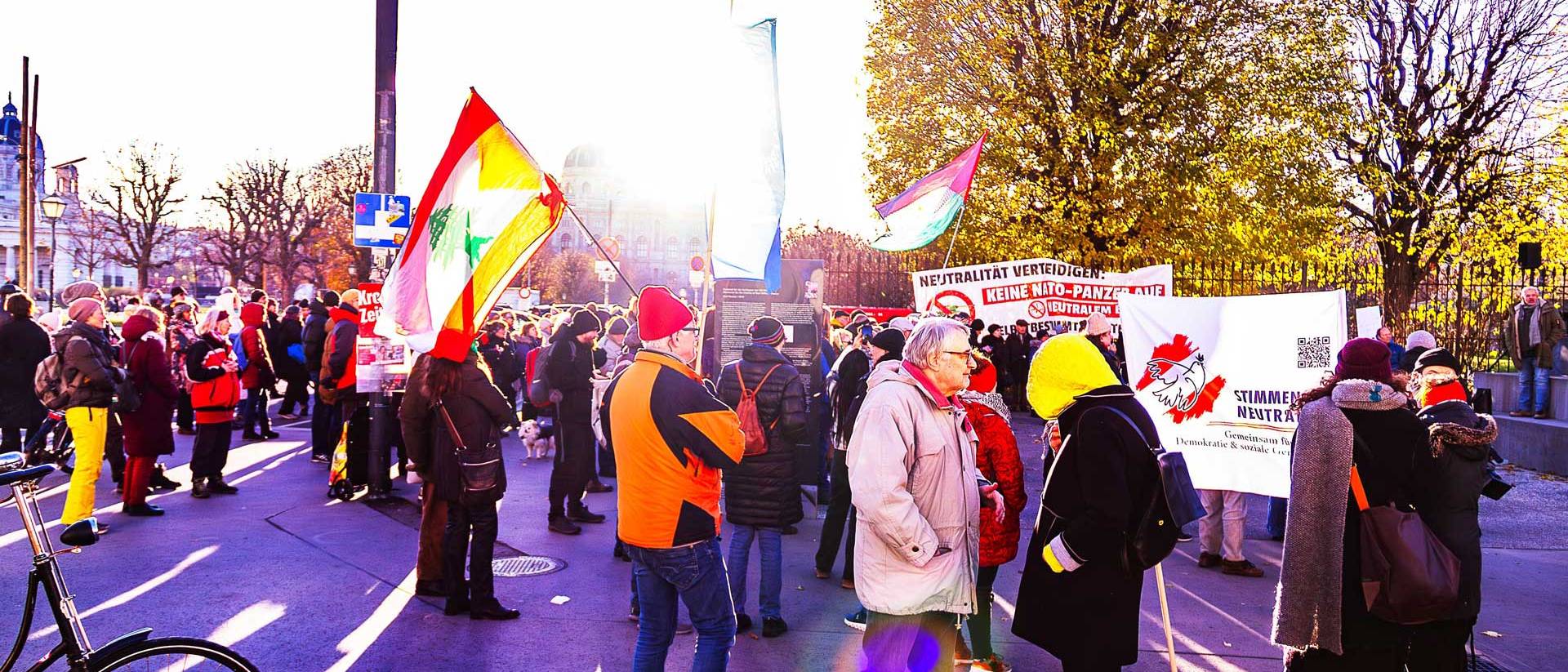 Die Kundgebung am 23.11.2024